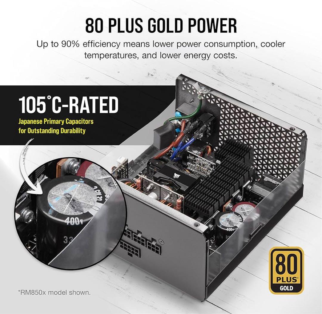 ★Corsair RM750x PC電源ユニット 750W 80PLUS