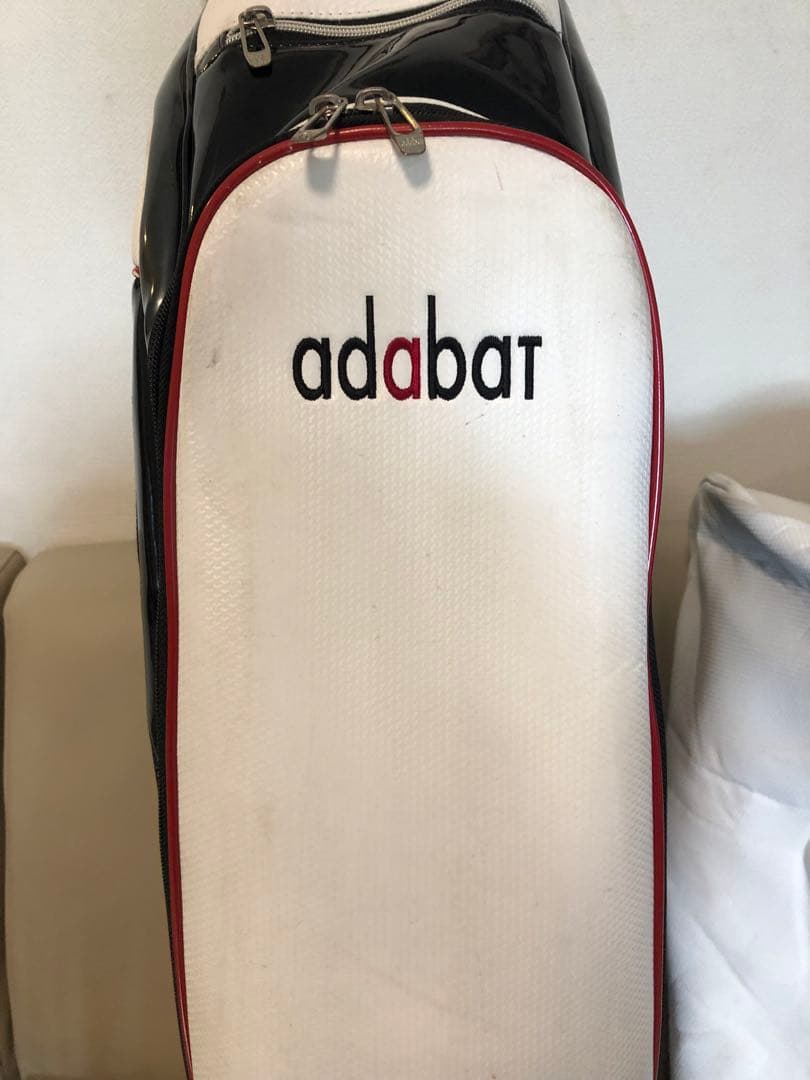 【送料込み】廃盤希少品　adabat アダバット　高級キャディバッグ　ゴルフ