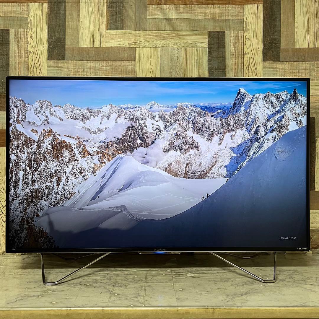 あっこさん専用フナイ49型4K 大容量3TBHDD内蔵YouTube.ネトフリ