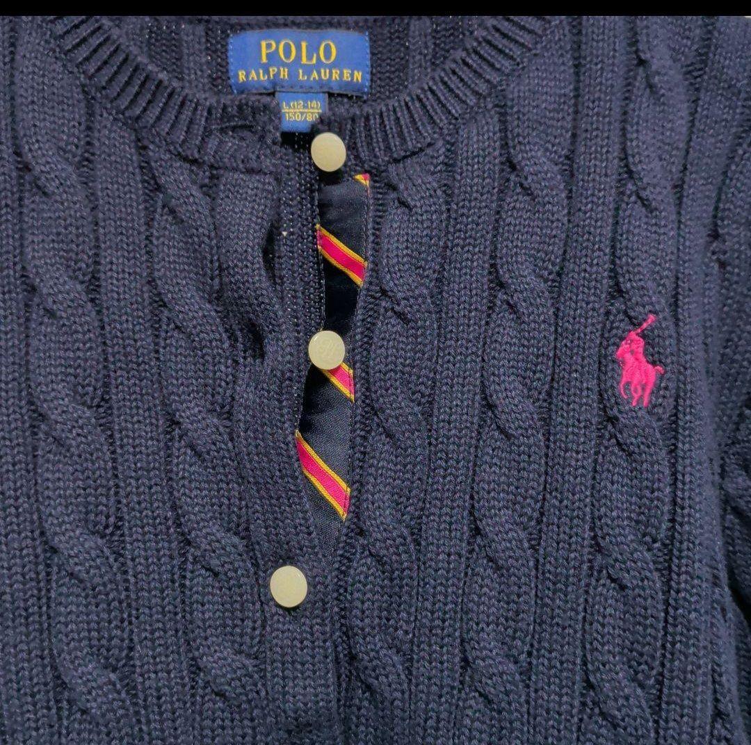 POLO RALPH LAUREN ネイビー カーディガン