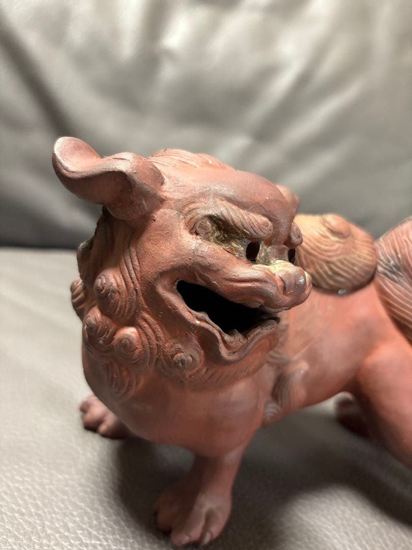 獅子　置物