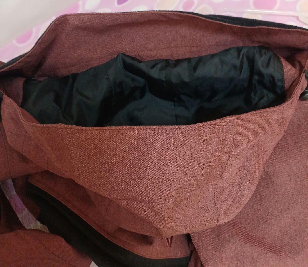 美品⭐ダブルエーハードウェア赤みブラウン&ブラック2色使い⭐Sサイズ(大きめ)