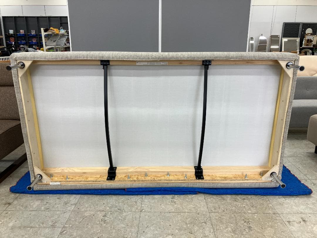 IKEA　3人掛けソファ　セクション　ソーデルハムン　グレー