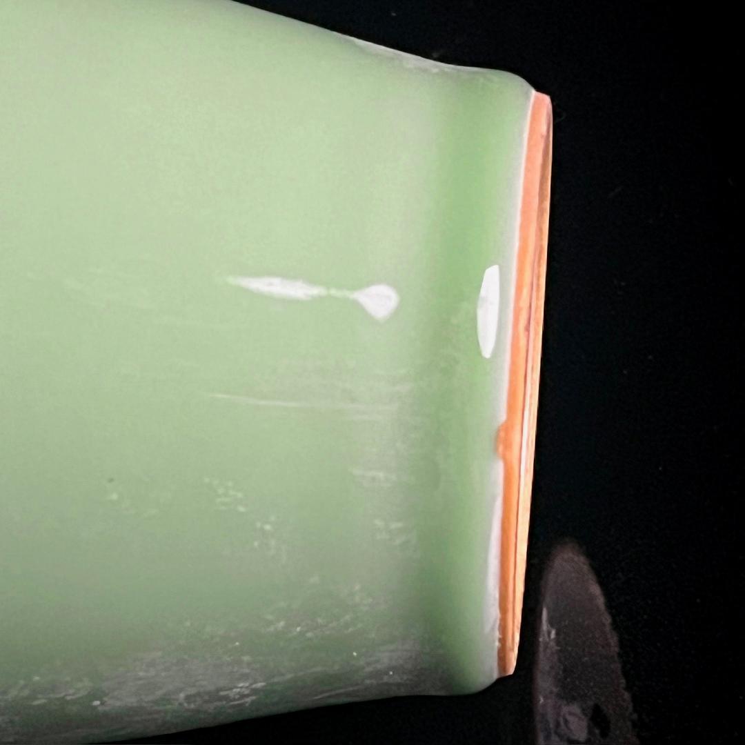 唐物 粉青釉観音瓶 大清康熙年製 款 中国美術 古玩 SN662