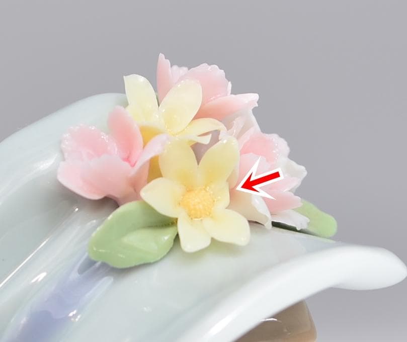 白昼夢　＃6400　★リヤドロ　スペイン　ポーセリン　ヴィンテージ　欠けあり