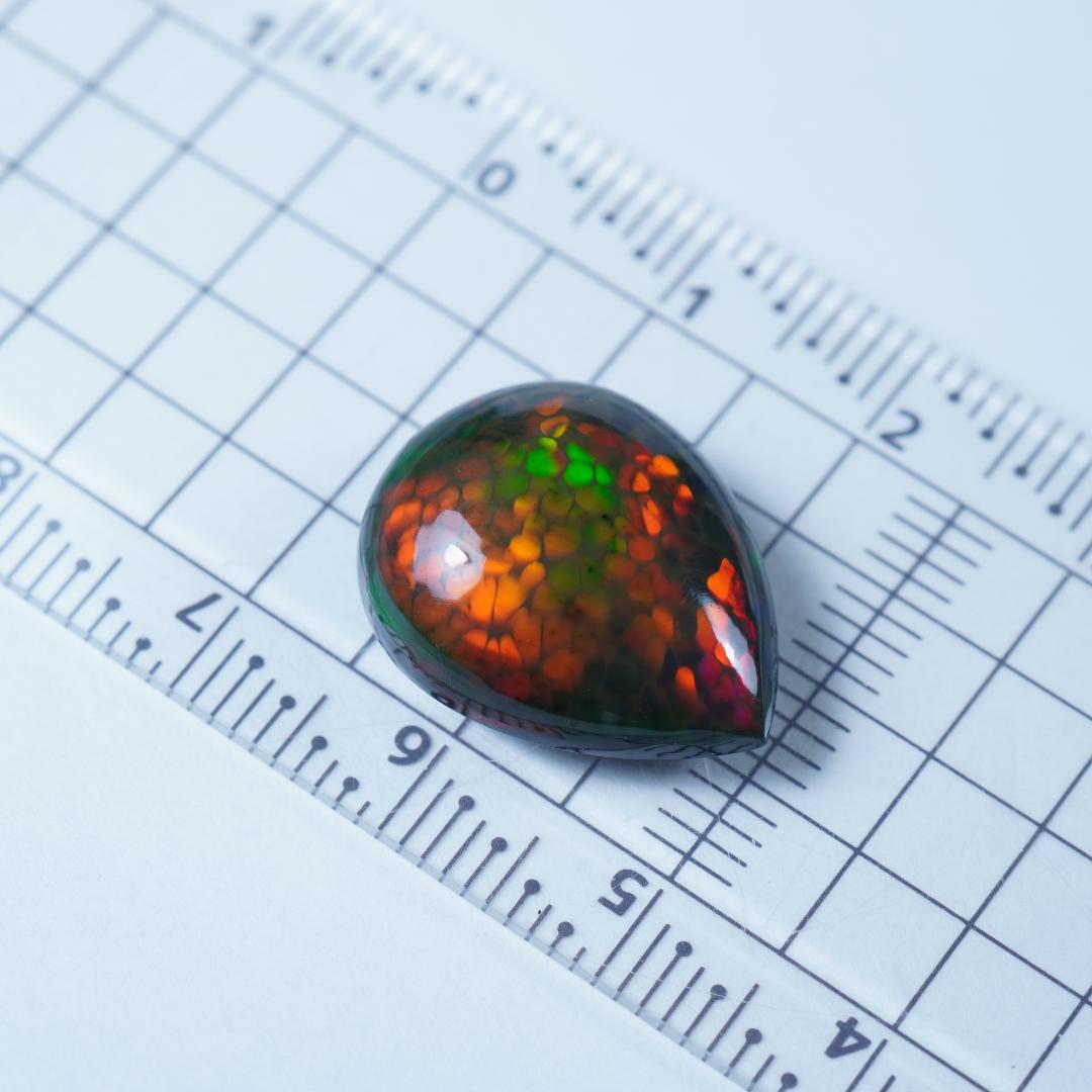 ハニカム ブラックオパール　エチオピア産