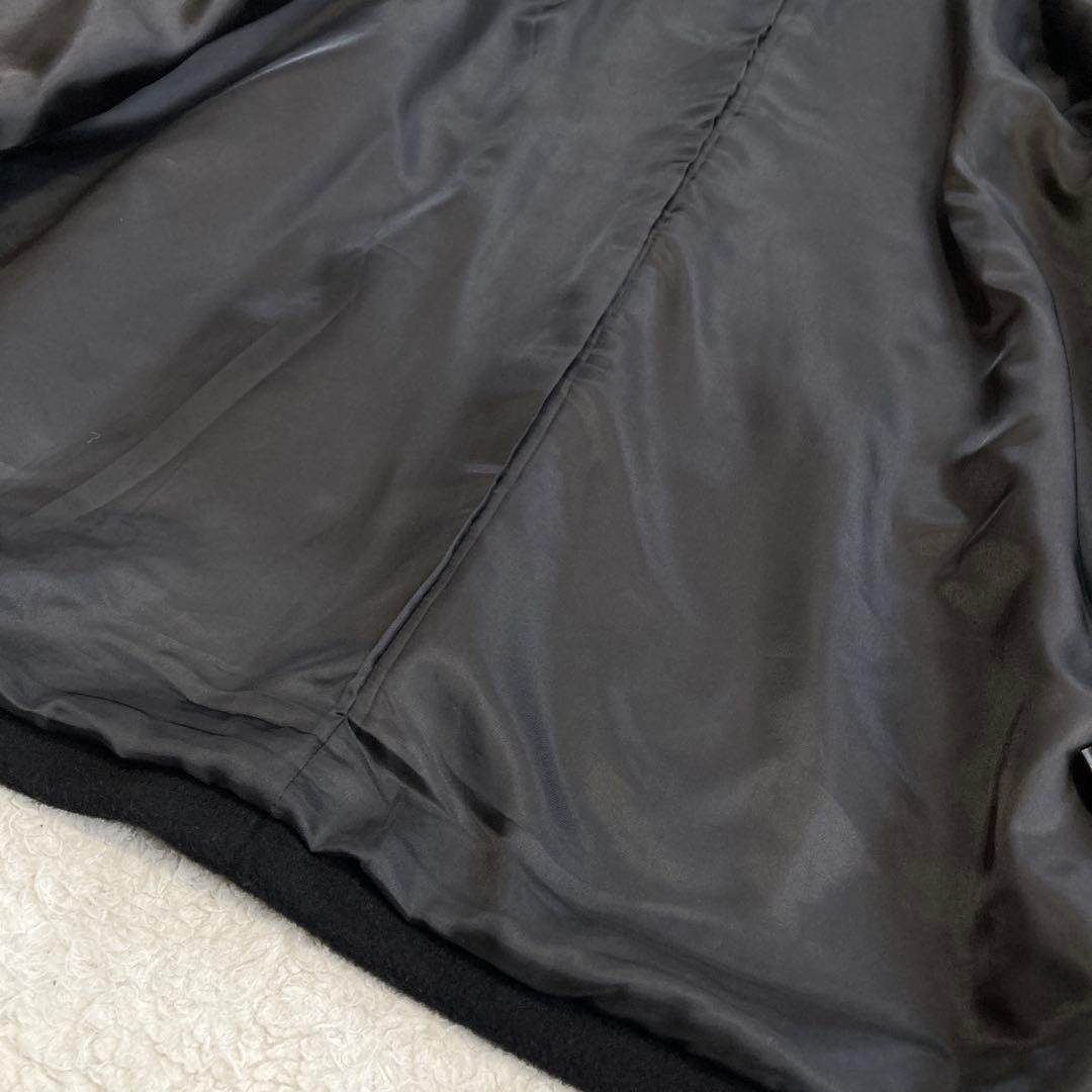 極美品・24AW✨ジャーナルスタンダード　スーパーファインビーバーPコート　黒