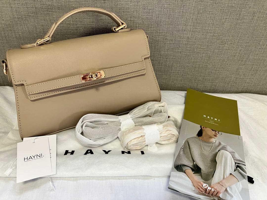 michanさん×HAYNIコラボ　Linzy リンジー グレージュ