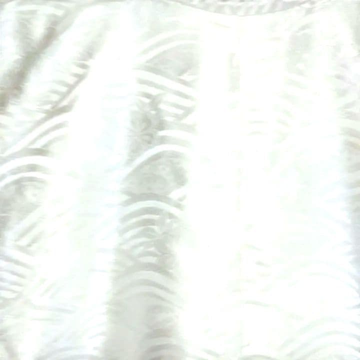 白無垢 波と草花が隙間なく描かれた 打掛BB