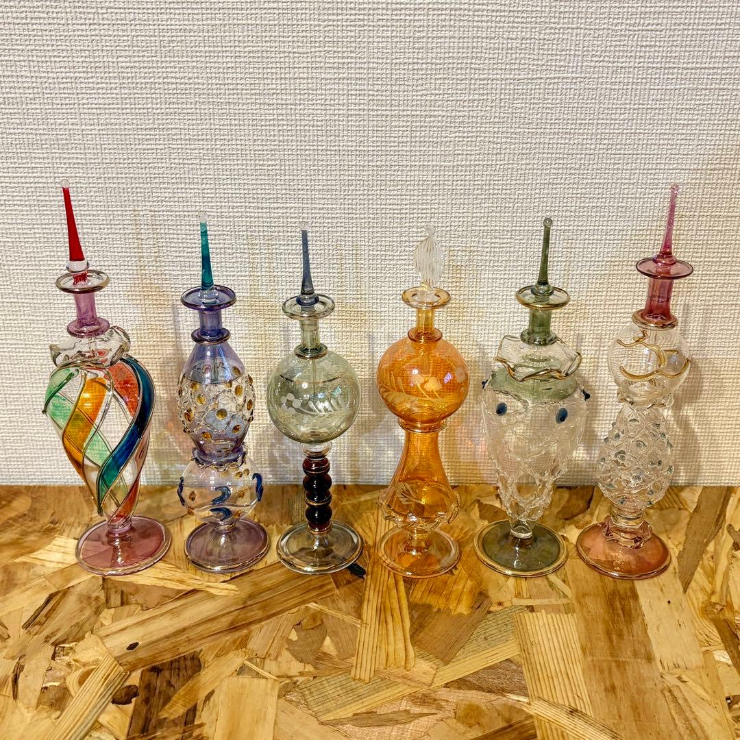 K*T様 エジプト　香水瓶　6本セット