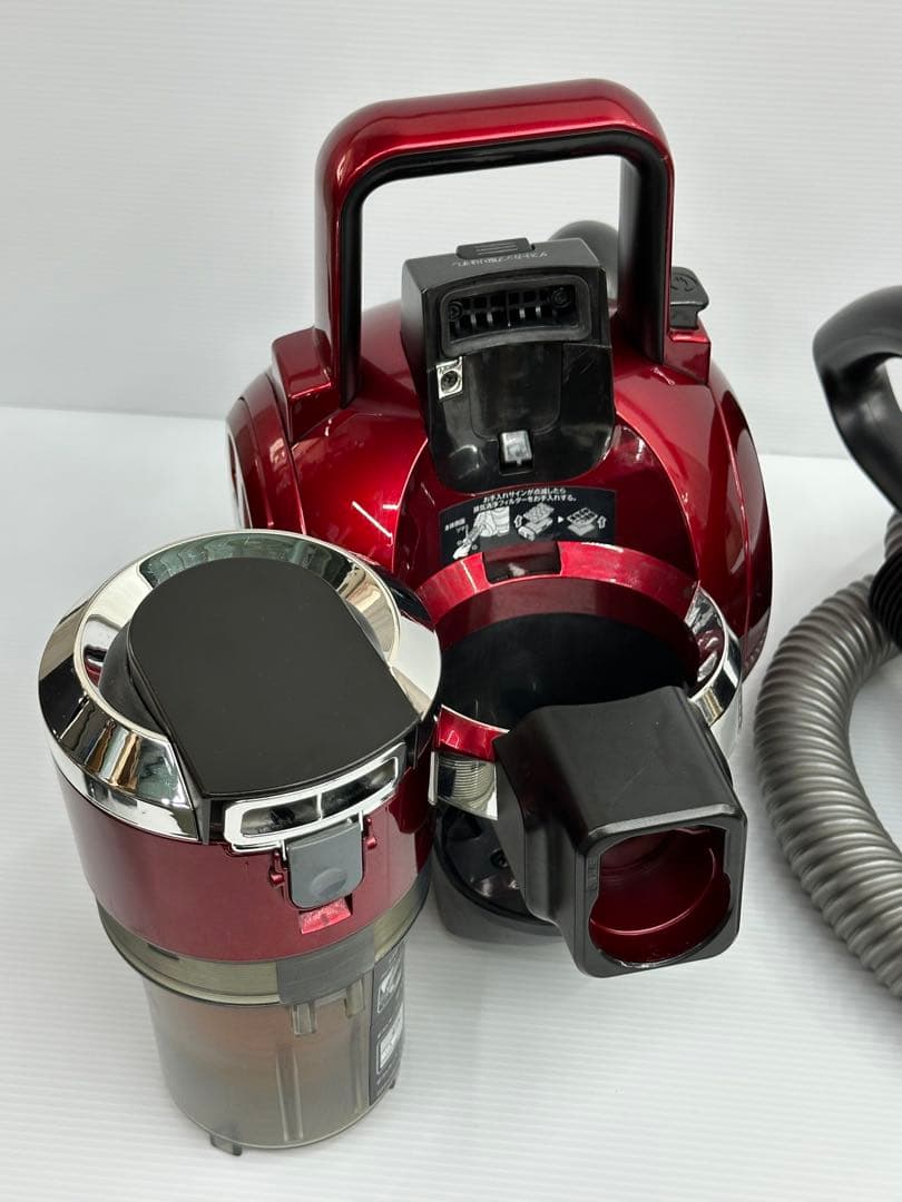 動作保証　東芝 トルネオ VC-SG910X 赤 掃除機　本体　ホースセット