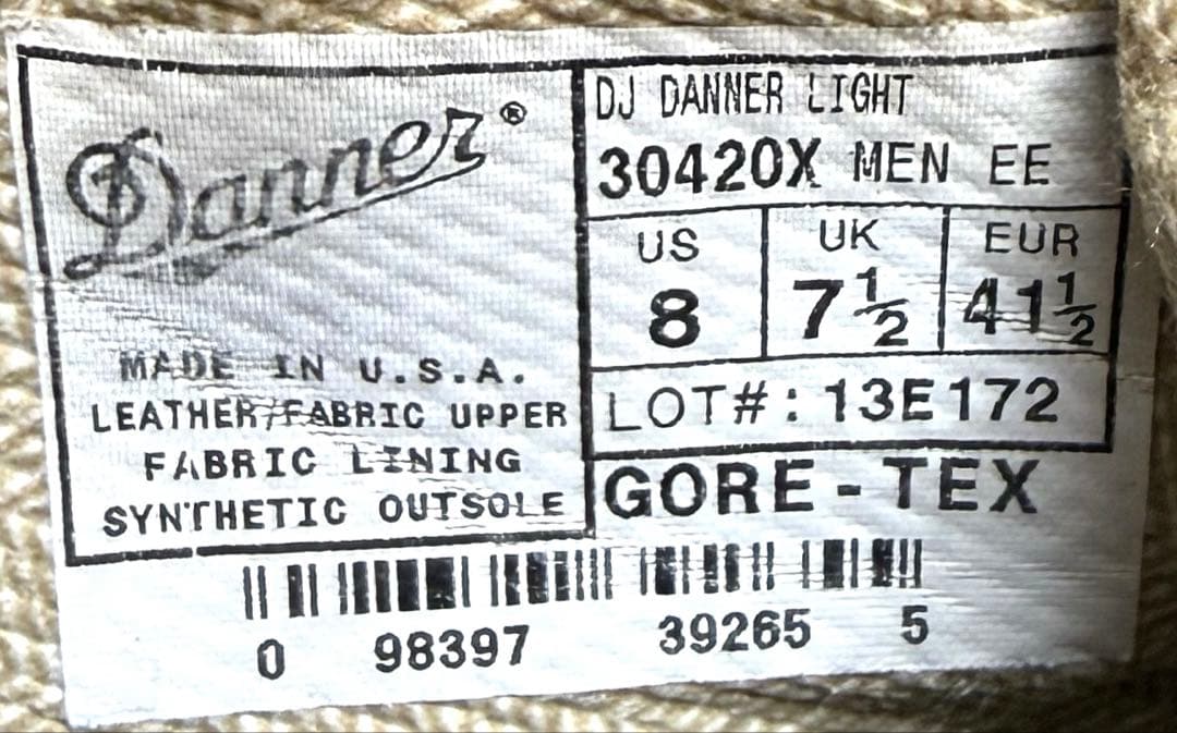 DANNER LIGHT GORE-TEX30420X US8 ダナー ライト