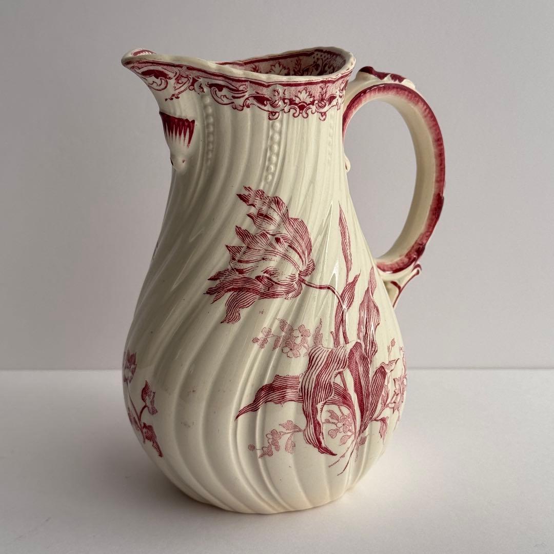 m*m様 フランスアンティーク　サルグミンヌ　Fontanges ミルクピッチャ