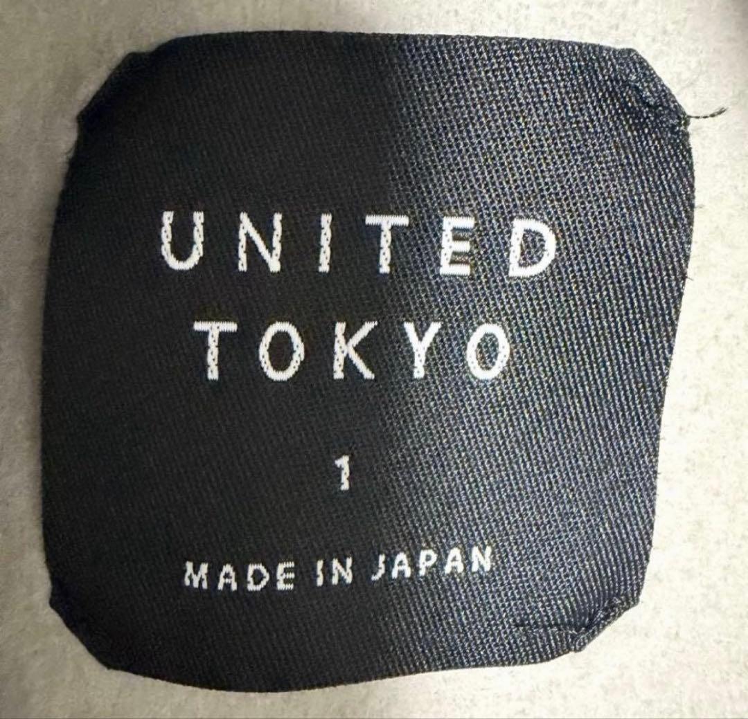 【極美品】完売品✨️ユナイテッドトウキョウ ハーフ ケープ ステン コート ウール