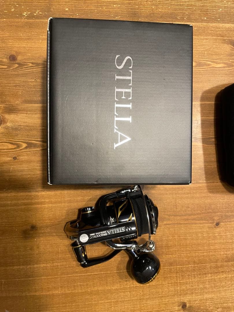 シマノ　20ステラSW6000XG 　超美品　実釣一回の2時間使用