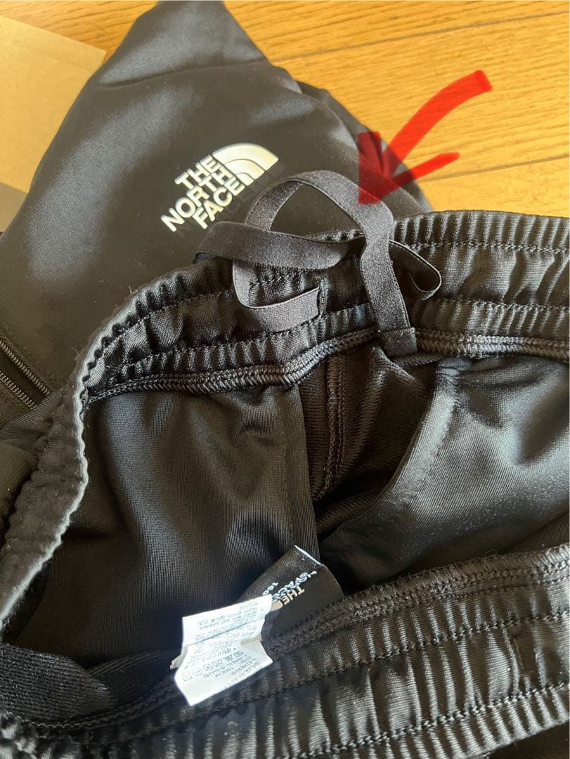 THE NORTH FACE フード付きジャージ上下セット ブラック