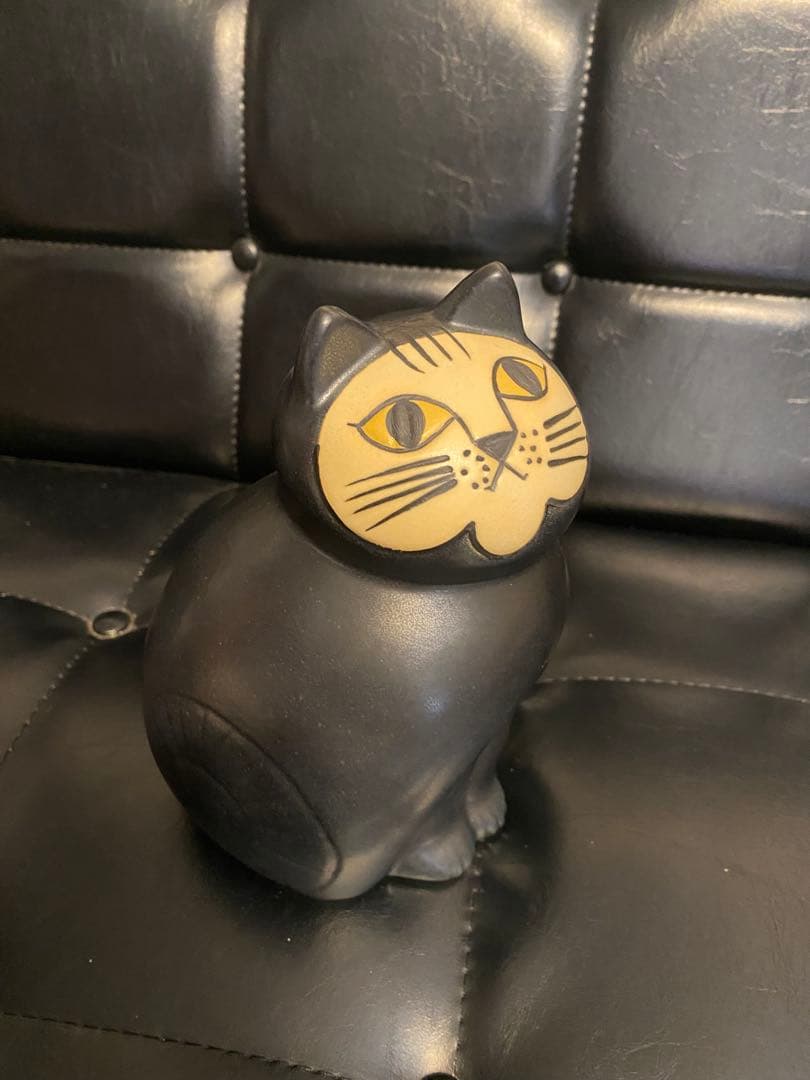 美品★リサラーソンミアMIA 猫の置物　ミディアム LISA LARSON