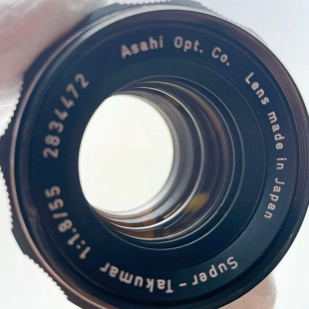 【多重虹色フレア】PENTAX Super Takumar 55mm f1.8