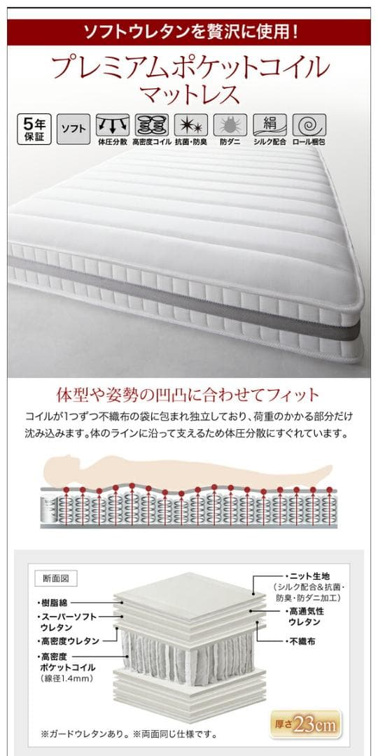 すのこベッド　シングル【マットレス付き】送料込み！最安値！【ブラウン】