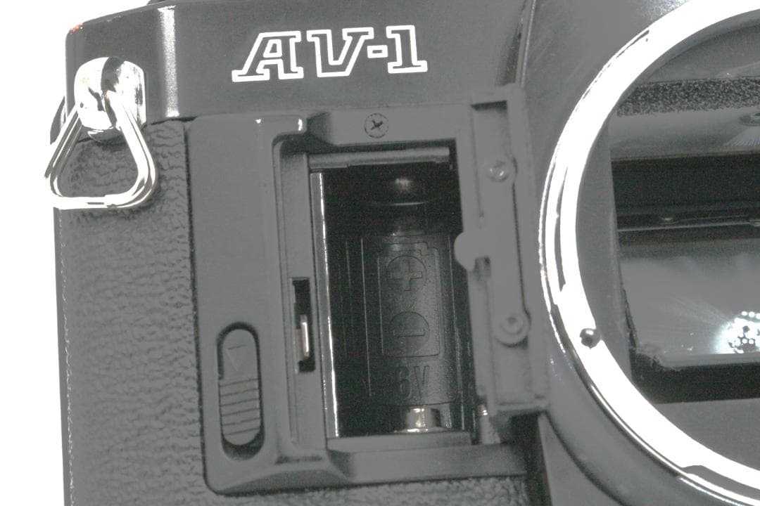 【整備済】 Canon AV-1 黒 FD 50mm F/1.8 付属品有 19