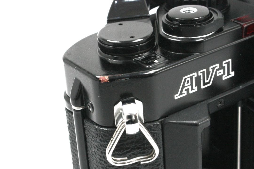 【整備済】 Canon AV-1 黒 FD 50mm F/1.8 付属品有 19