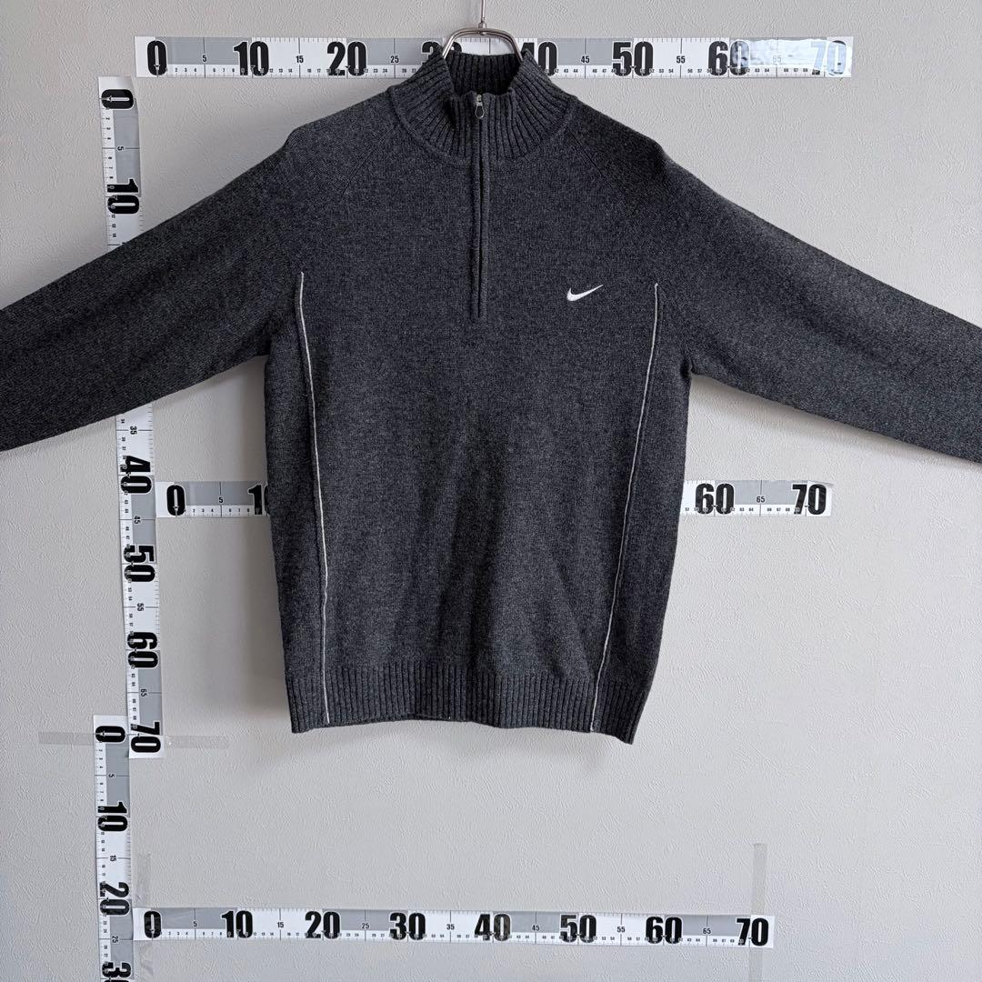 新品 ナイキNIKE golf ゴルフハーフジップ セーター ニット タグ付きM