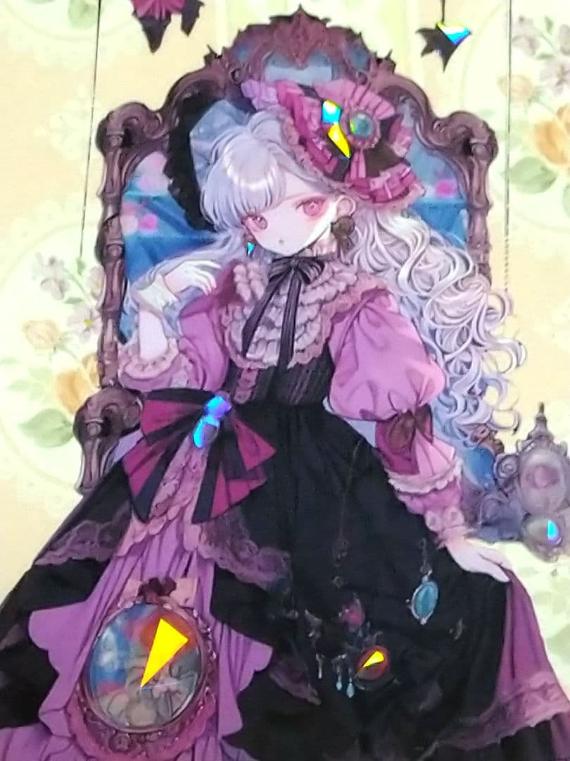 廃盤品✩J1078＃妄与秋来(贝壳光)御汐灵切り売り海外人物女の子AIマステ