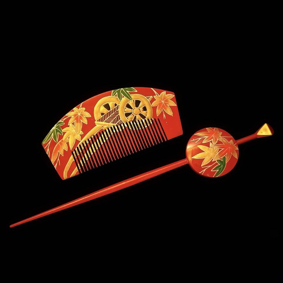 専用です。 日本髪 髪飾り 七五三(7歳)～成人式 (赤)
