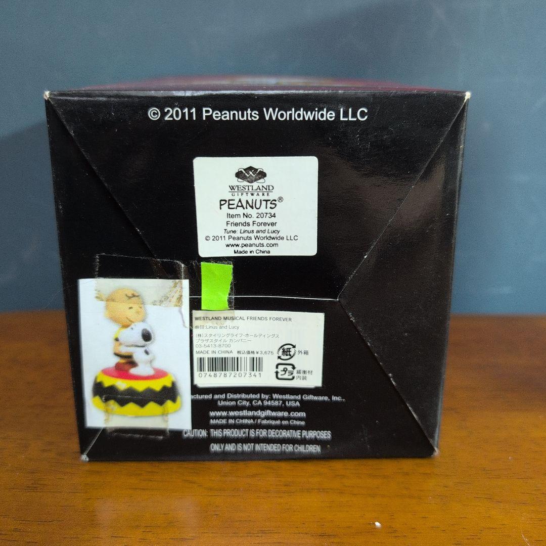 【動作確認済】チャーリー・ブラウンとスヌーピーのオルゴール