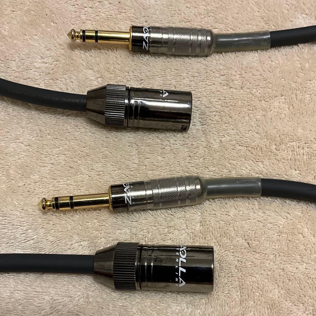Zaolla Solid-Silver バランス接続ケーブル 2本セット