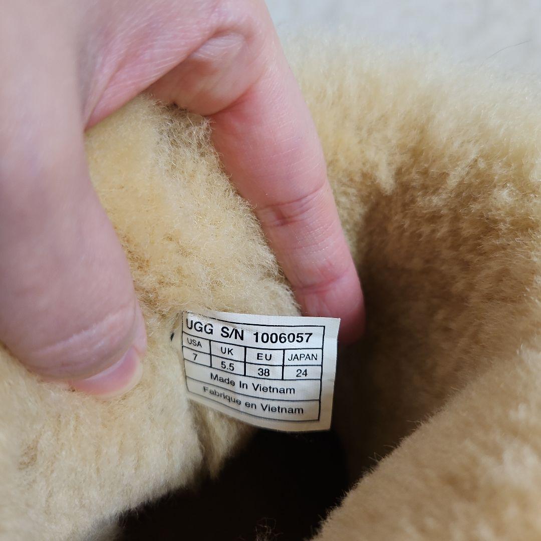 UGG Australia ブラウン ムートンブーツ ベイリーボウ コーデュロイ