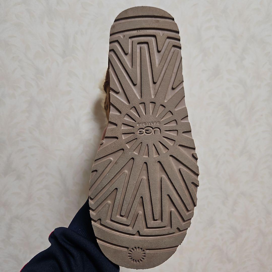 UGG Australia ブラウン ムートンブーツ ベイリーボウ コーデュロイ