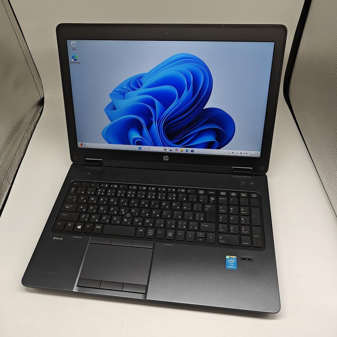 【HP】ZBOOK 爆速i7 新品SSD256GB 16GB ノートPC