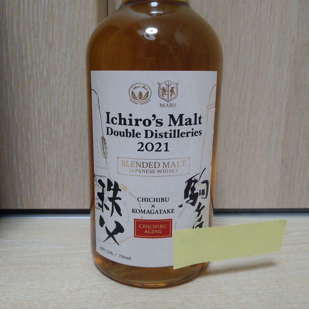 ウイスキー イチローズモルト ダブルディスティラリーズ 2021 秩父 駒ヶ岳