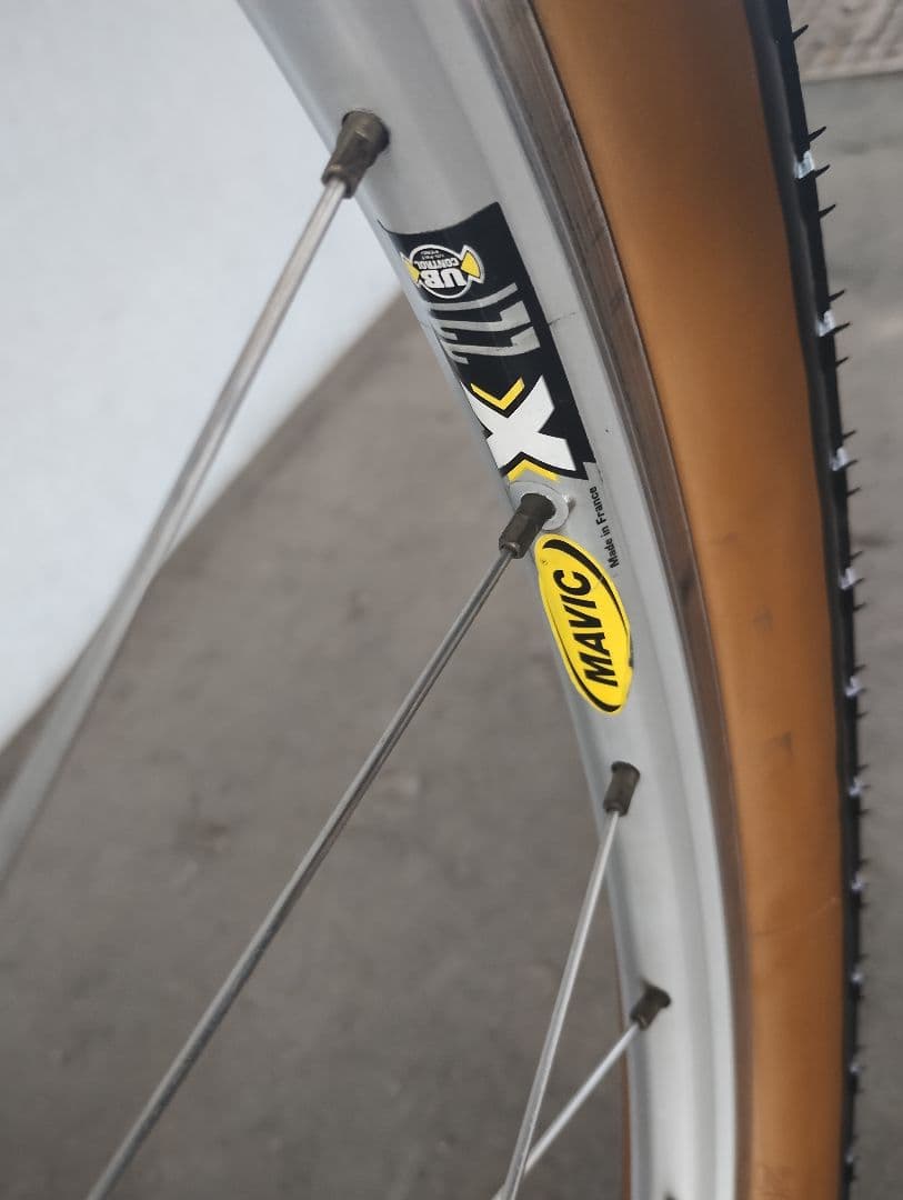 オールドMTBクロモリ１インチフレーム希少　それなりカスタム