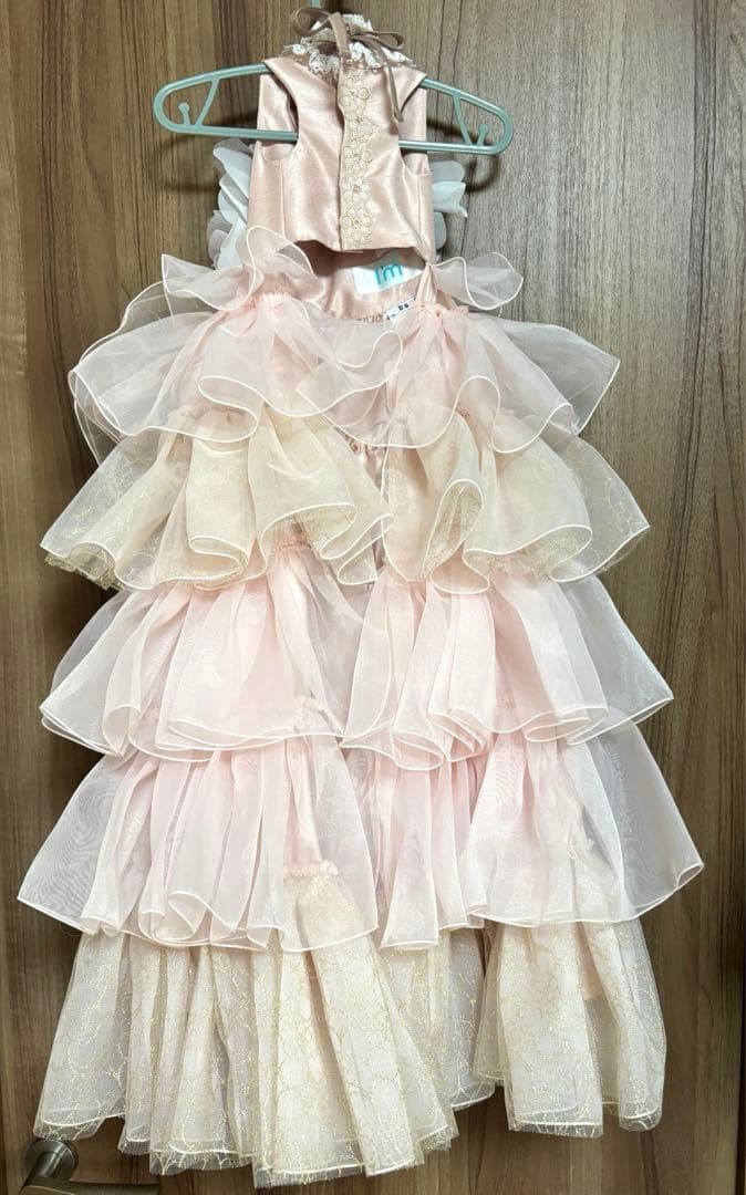 imdog アイムドッグ　ピンク　ドレス　わんちゃん　犬服　ロングドレス　犬