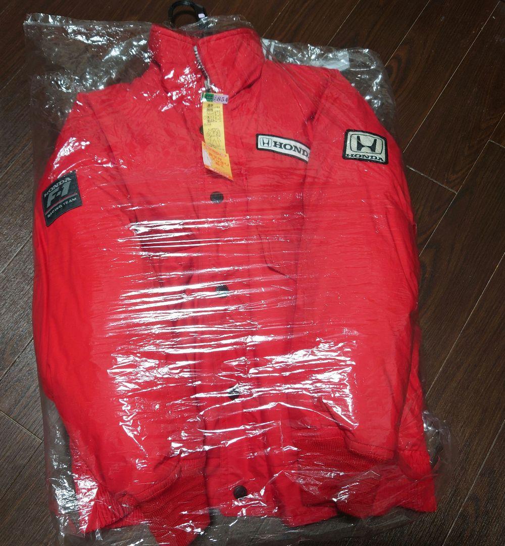 HONDA F1 RACING TEAM ダウンジャケット レッド