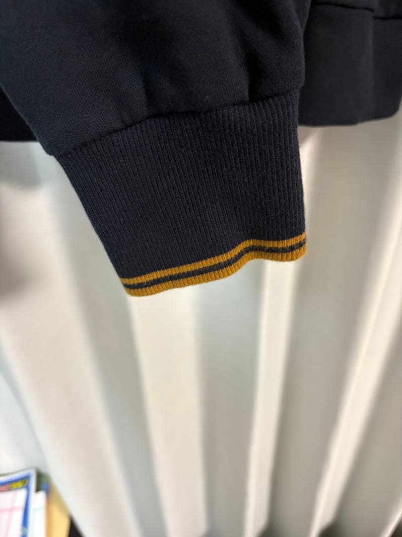 FRED PERRY フレッドペリー　 ハーフジップスウェット ネイビー