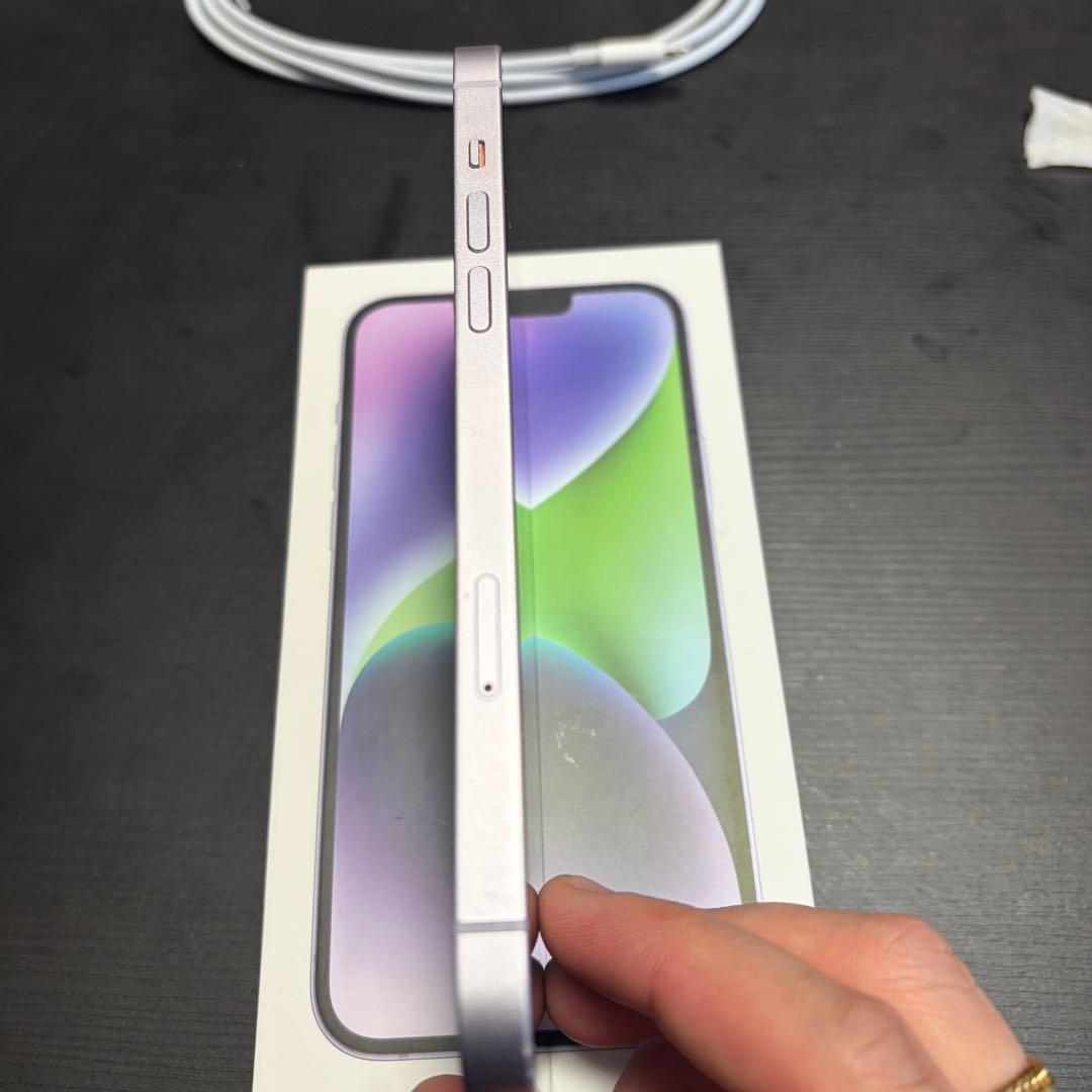 Apple iPhone 14PLUS 256GB パープル　simフリー