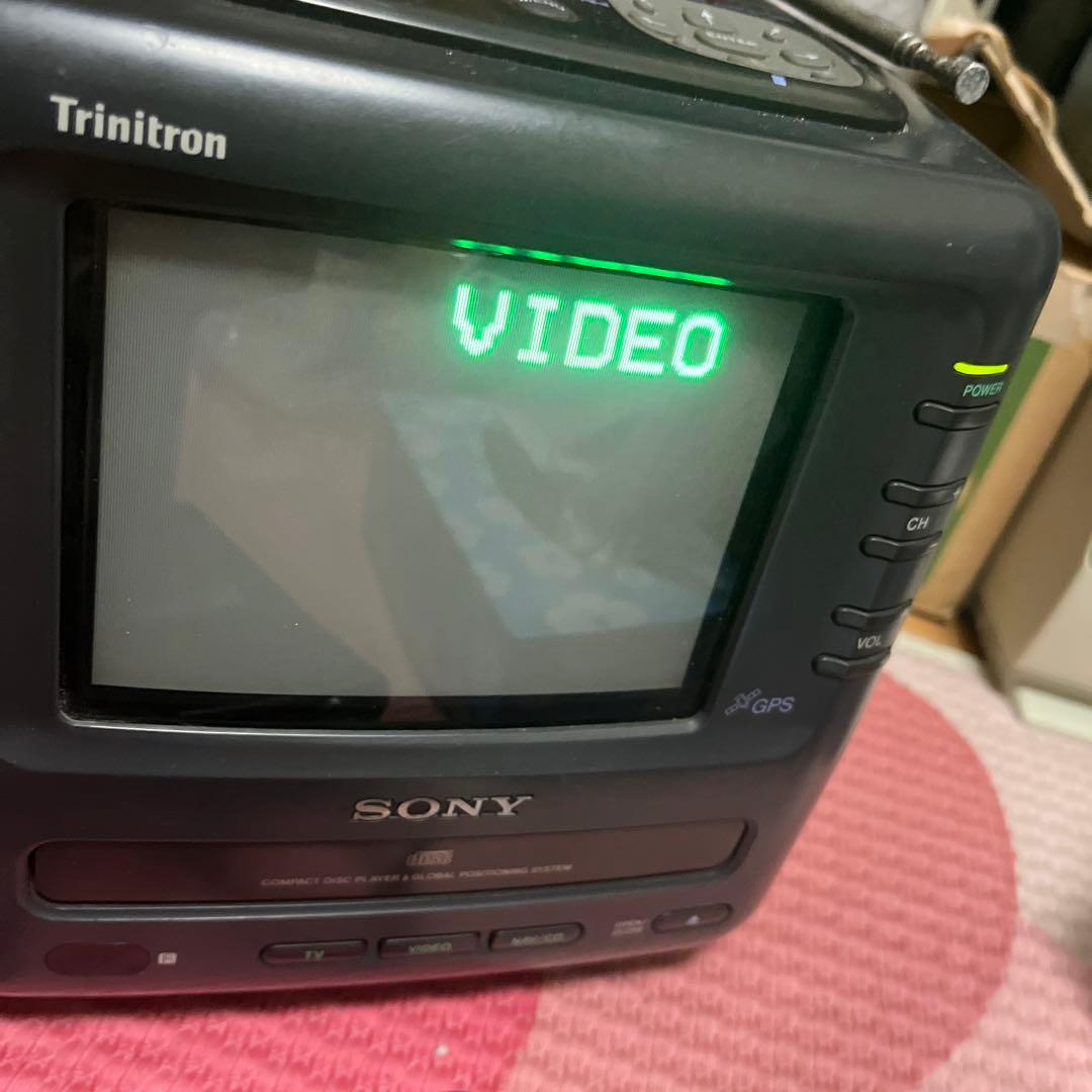 Sony KVD-6NV1 トリニトロン ブラウン管テレビ レトロ 6インチ