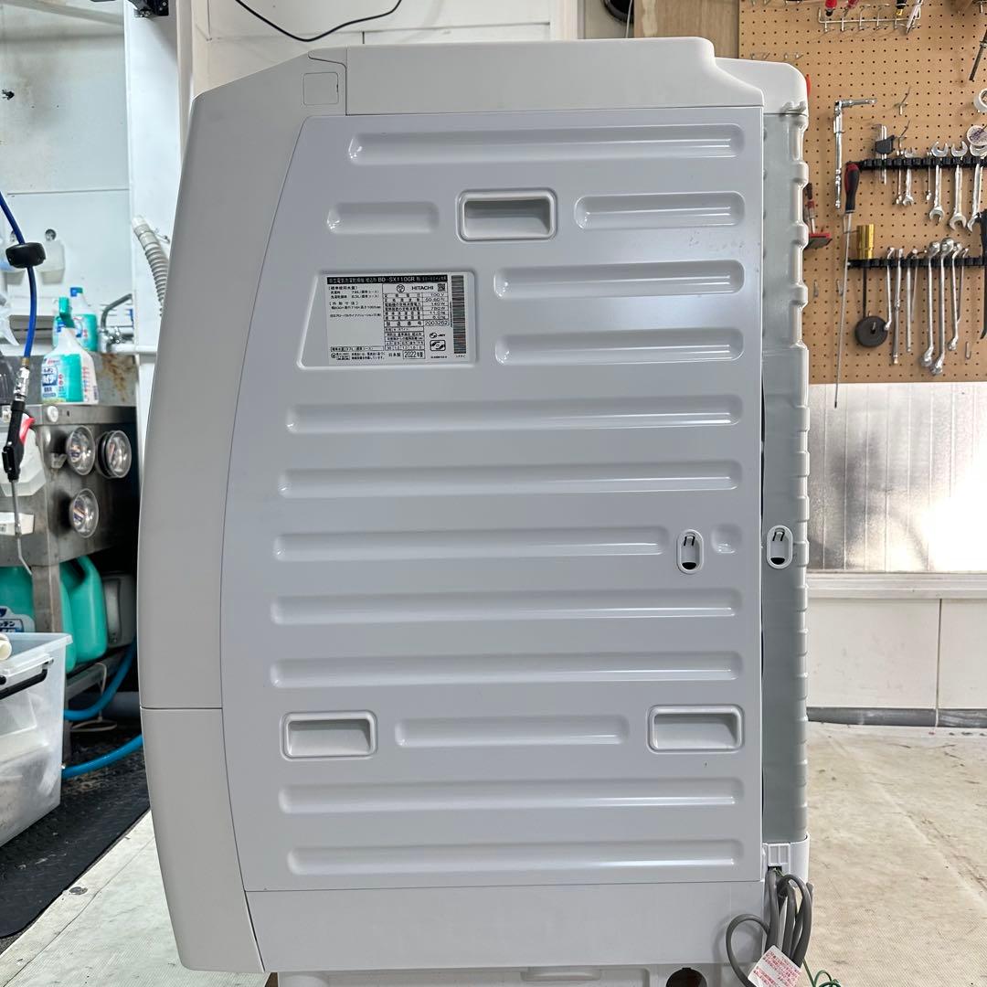 HITACHI BD-SX110GR 2022 完全分解洗浄済　ドラム式洗濯機