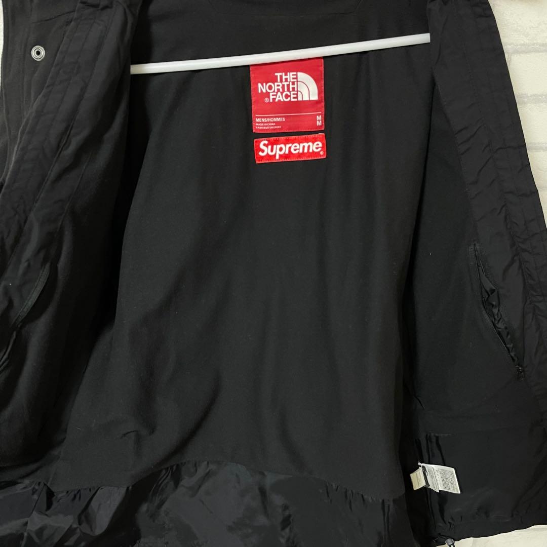STEEP TECHシュプリーム ザノースフェイス フーディジャケット ブラック