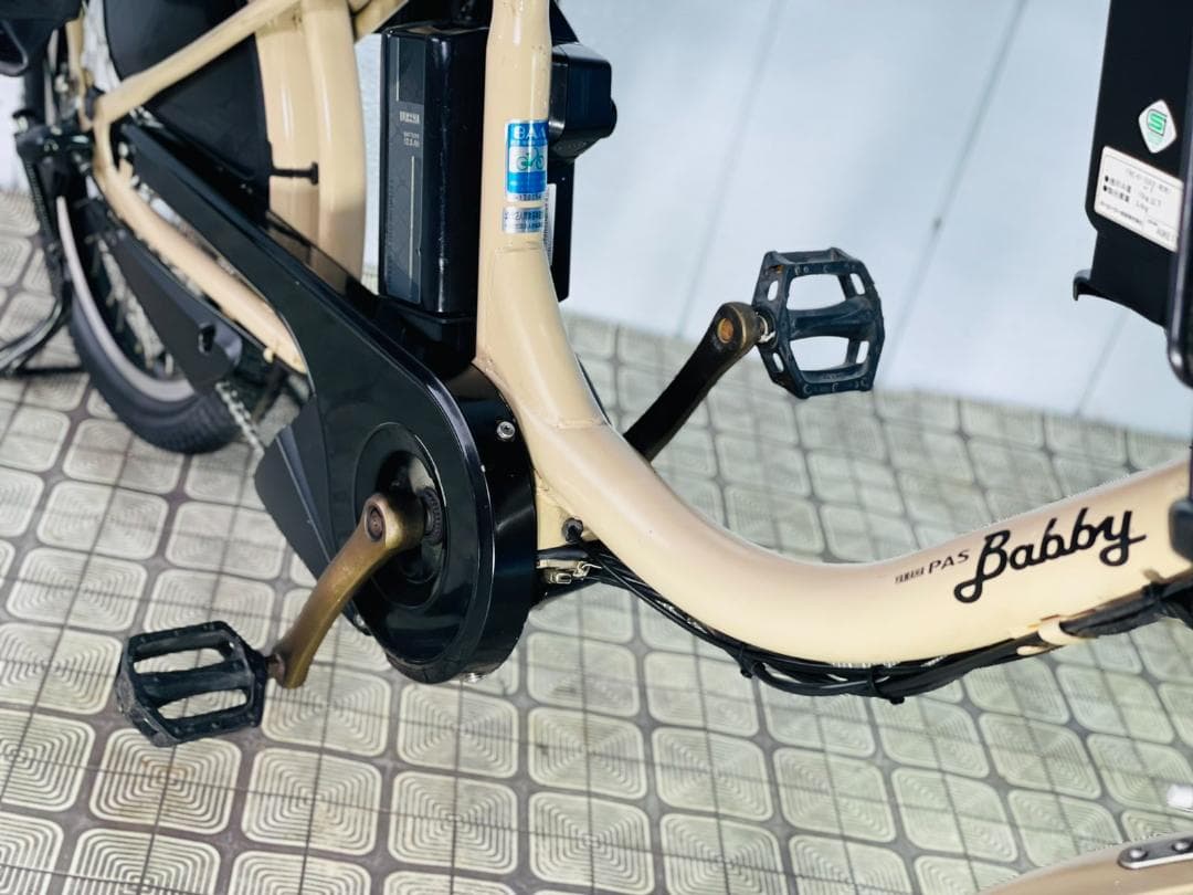 【YAMAHA】20インチ子供のせ電動アシスト自転車　パスバビー 2929