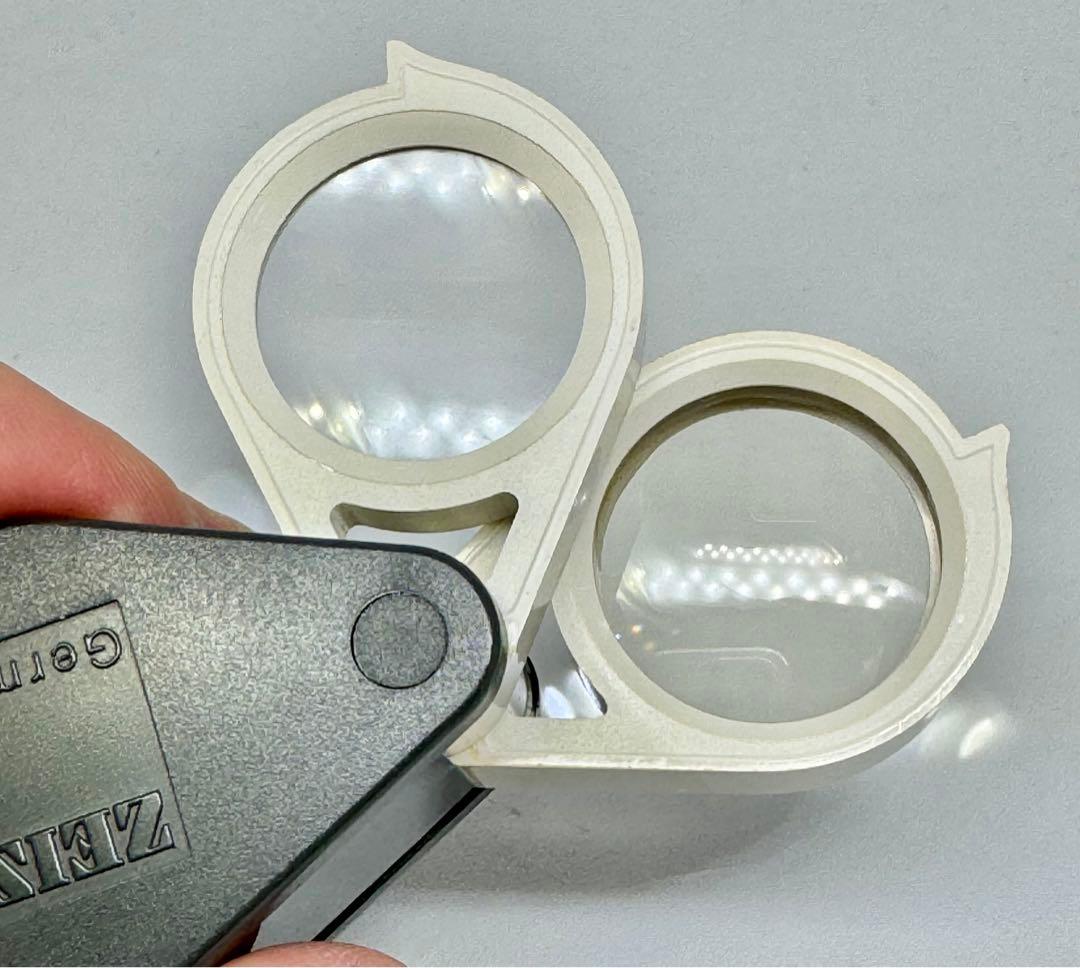 ヴィンテージ！ツァイス Zeiss ポケットルーペ D36 9x/3x+6x