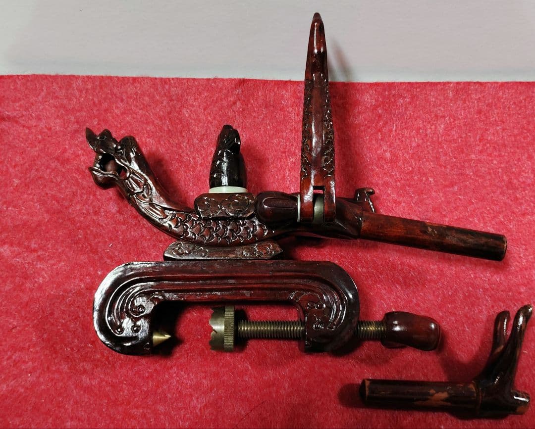 ヘラブナ釣り★幸運の龍万力★竿枕★224