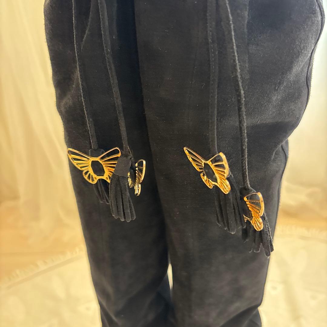 ⭐︎ジュゼッペ　ザノッティ　蝶モチーフ　ニーハイブーツ　36 ⭐︎