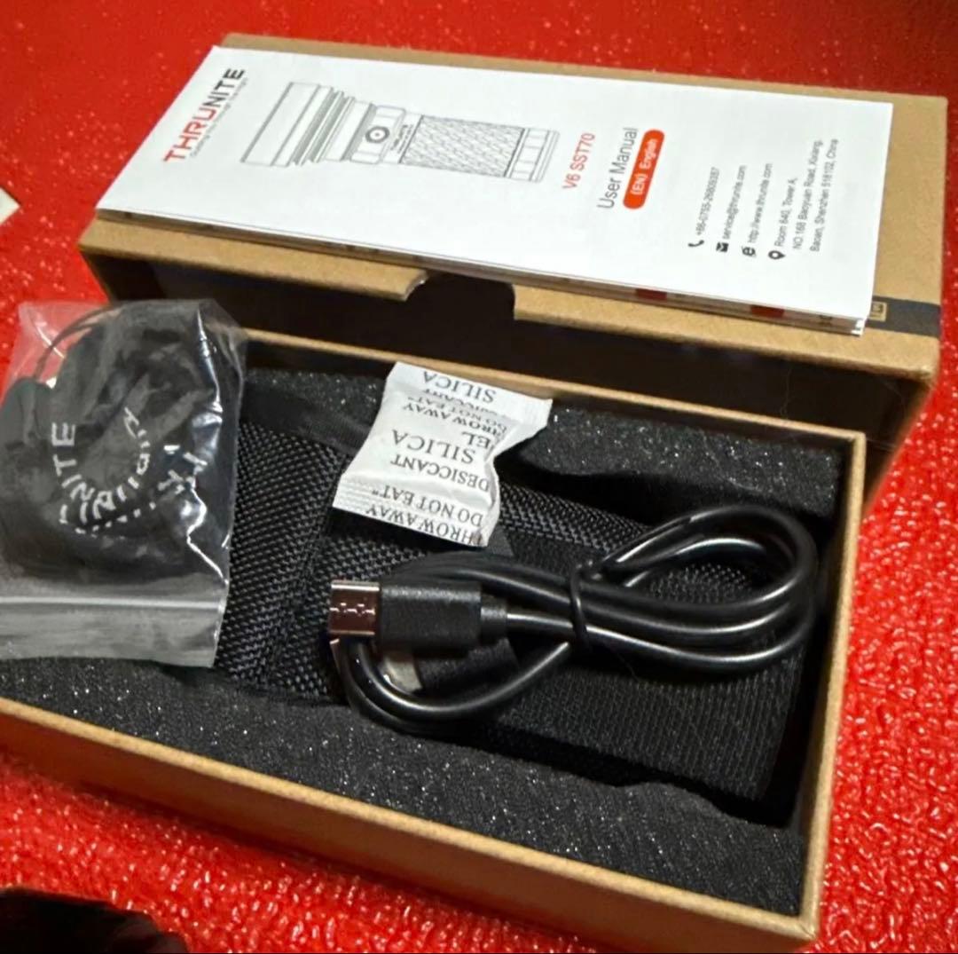 ThruNite Catapult V6 バージョンアップ