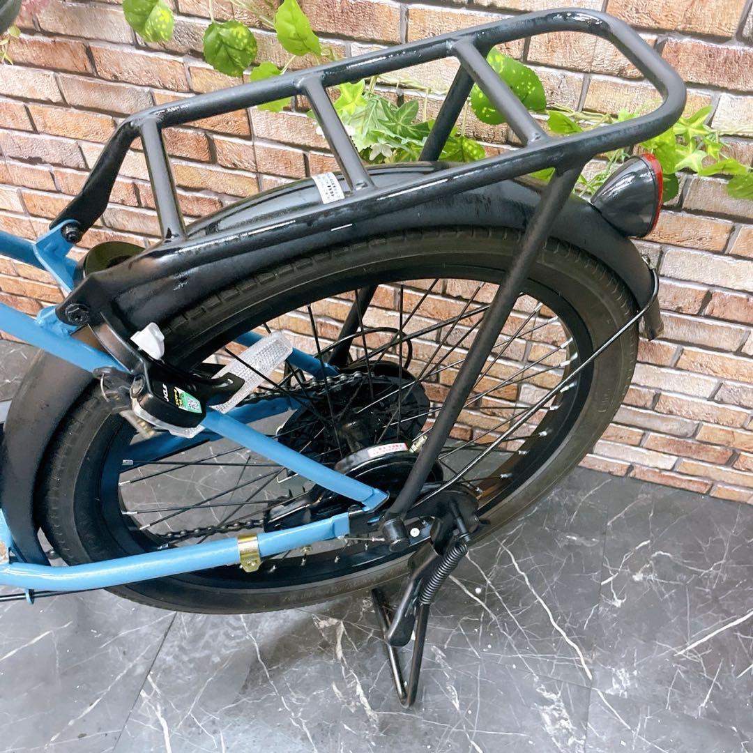 【61】小径車 WONKA 水色 ブルー 外装変速付き