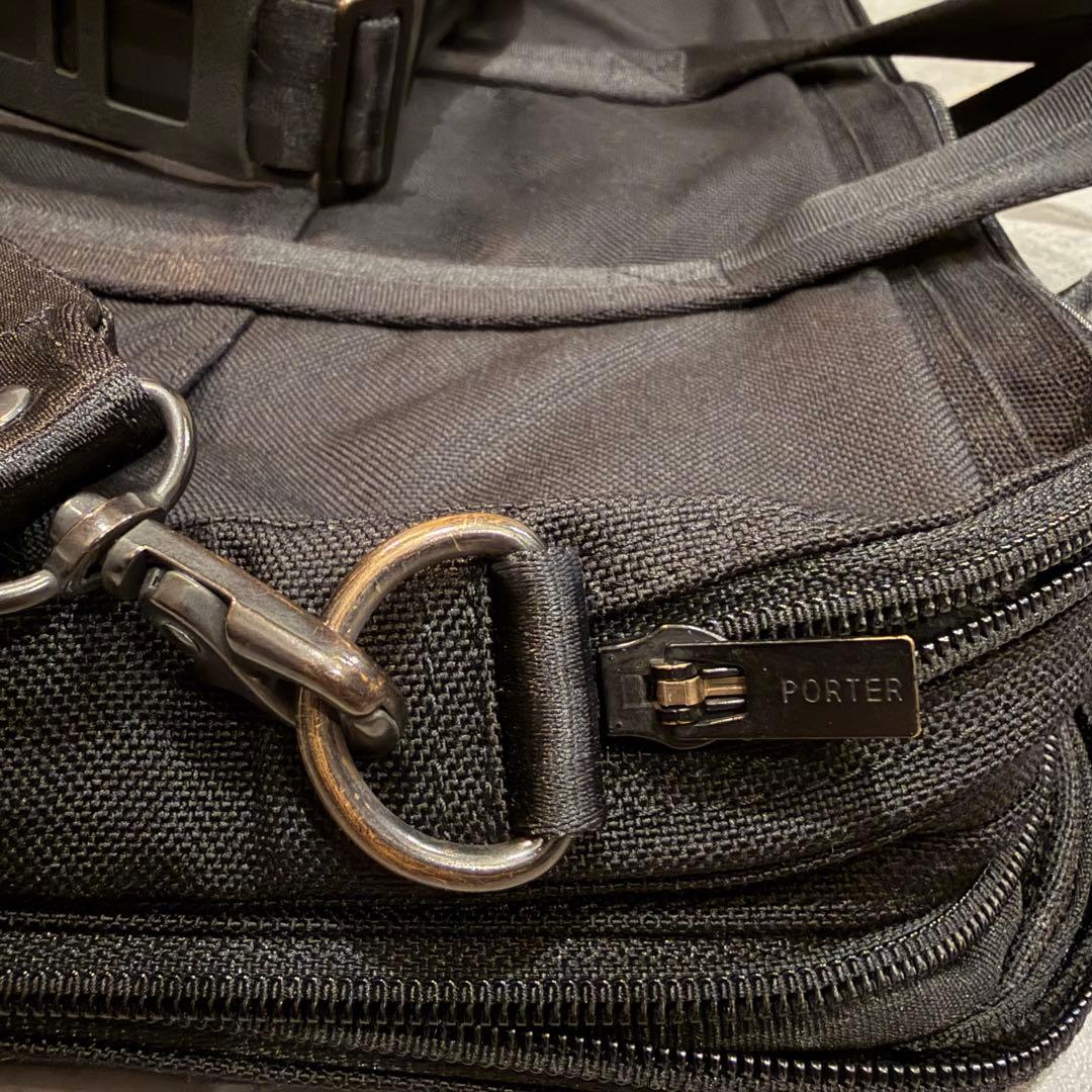 良品✨ポーターテンション ビジネスバッグ2way 2層 A4可 大容量ブラック