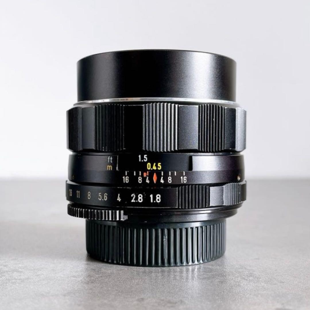 【光学美品】 Super Takumar 55mm f1.8 M42 整備済